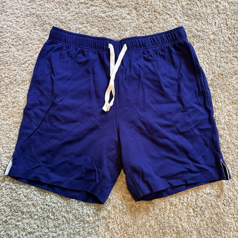 Brand New J Crew Knit Goods Sweet Shorts Royal Blue Men's Medium 7" Inseam